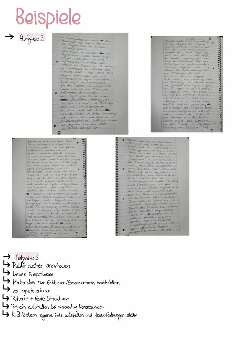 Pädagogik
Piagets Theorie
Adaption
(Anpassung)
Assimilation Akkumudaktion
Schema
Aquilibration
Erfahrung mit der
Umwelt
kognitive
Struktur
b
