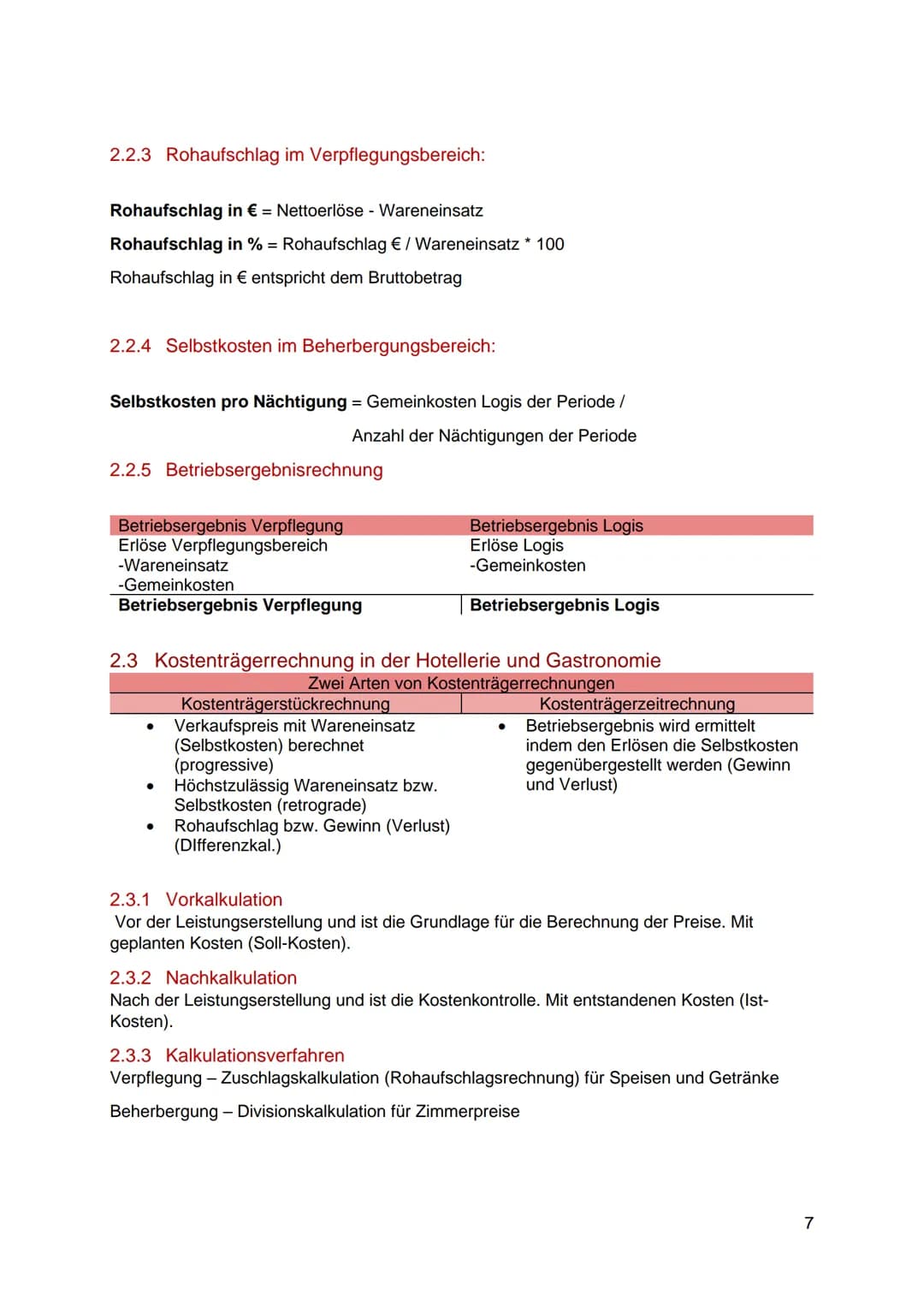 Inhaltsverzeichnis
1 Istkostenrechnung zu Vollkosten:
1.1 Bezugskalkulation:
1.1.1 Progressive Bezugskalkulation...
1.1.2 Retrograde Bezugsk