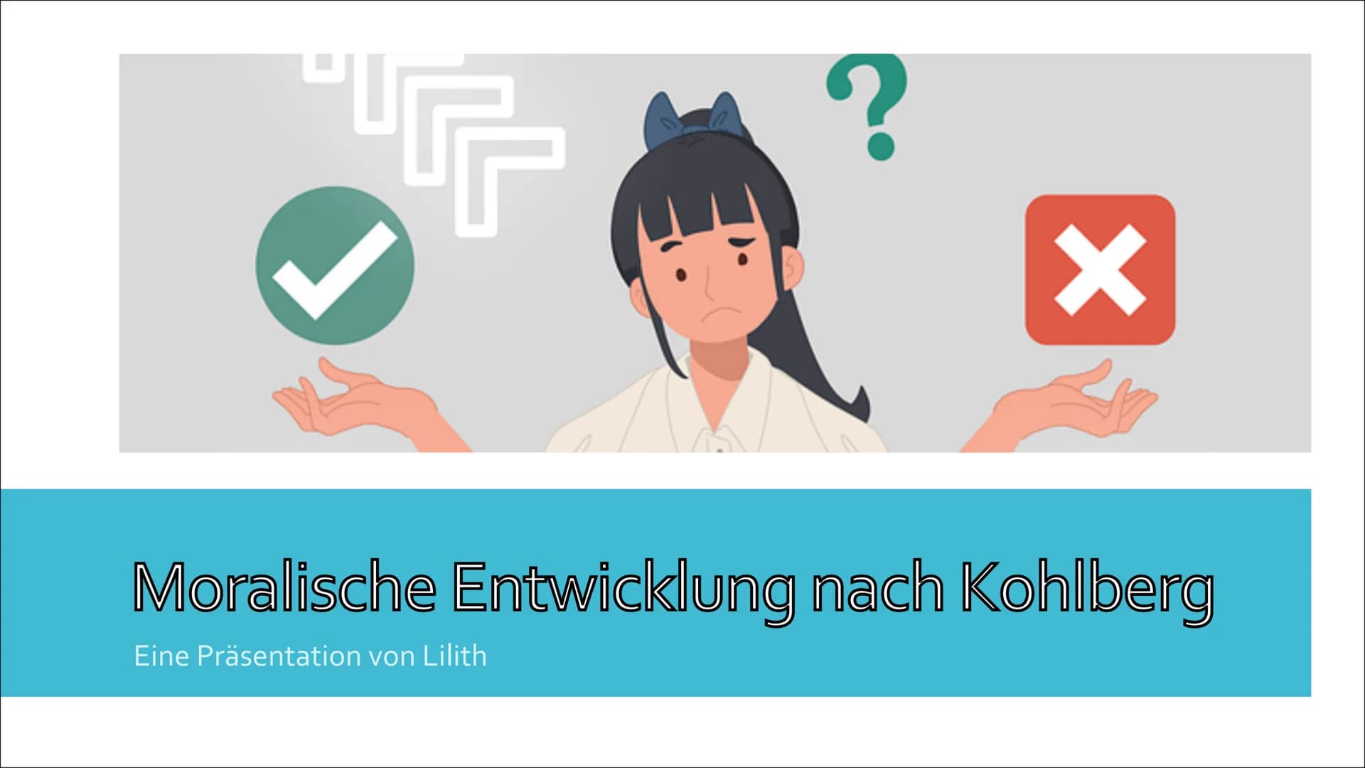 P
?
X
Moralische Entwicklung nach Kohlberg
Eine Präsentation von Lilith Inhaltsverzeichnis
Lawrence Kohlberg
Moralbegriff
Interviewansatz
Mo