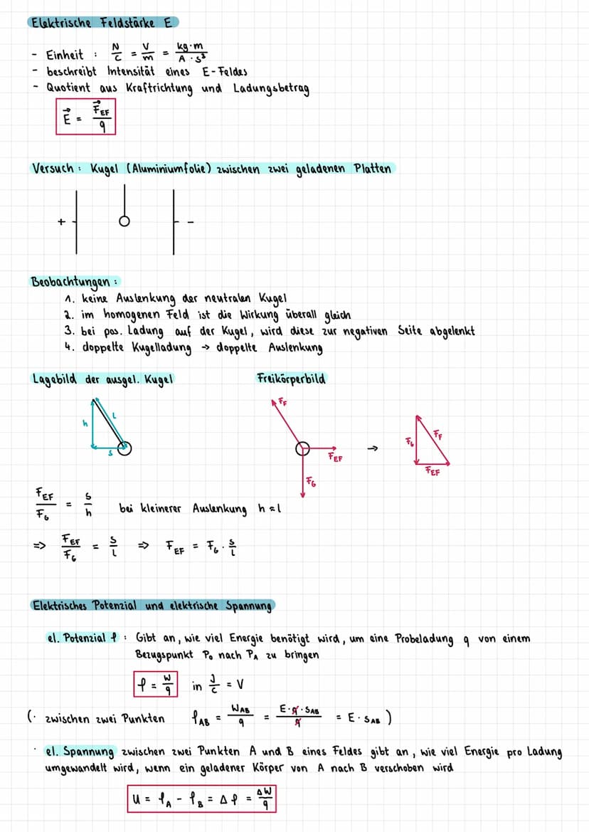 Elektrizität
elektrische Ladung Q
Einheit: Coulomb (C) [^C = MAS]
Träger Elektronen (negative Ladung), Protonen (positive Ladung)
:
Eigensch