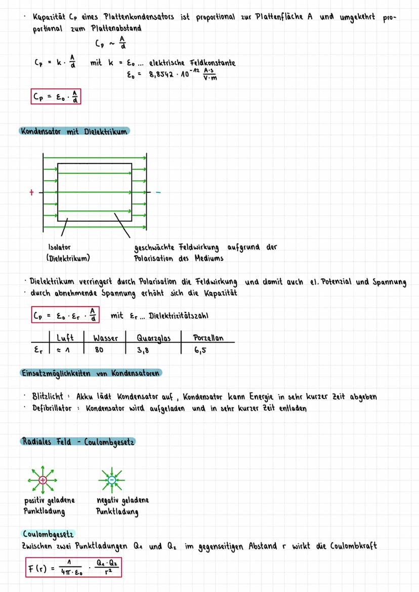 Elektrizität
elektrische Ladung Q
Einheit: Coulomb (C) [^C = MAS]
Träger Elektronen (negative Ladung), Protonen (positive Ladung)
:
Eigensch