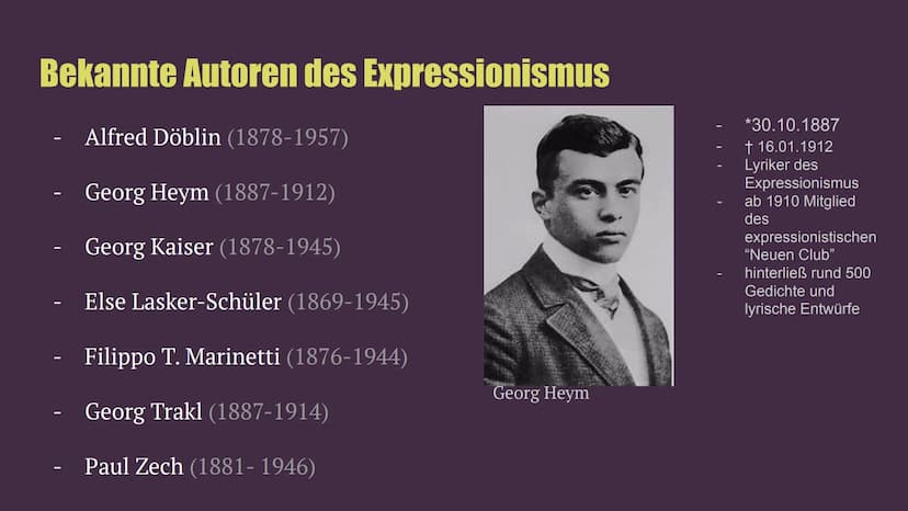Expressionismus
Jill Nguyen & Jill Foorden Was ist Expressionismusa
Expressionismus: 1905-1925 (in 3 Phasen unterteilt)
bedeutet übersetzt v