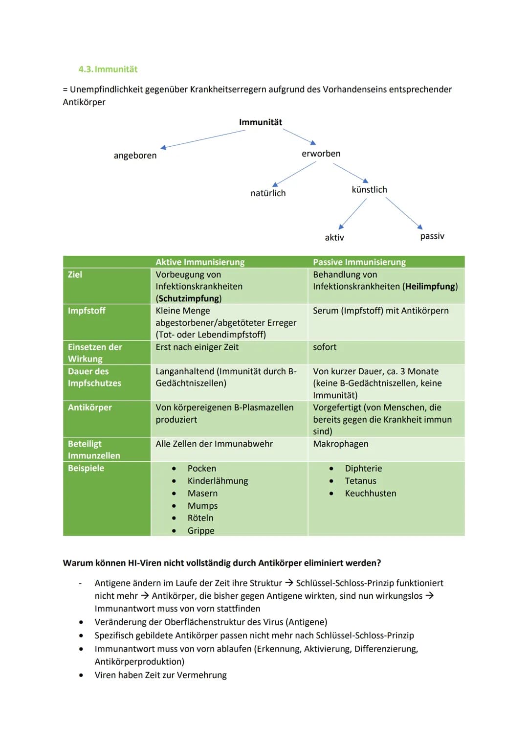 1. Infektionskrankheiten
Ansteckende Erkrankungen, die von Bakterien, Viren, Prionen, Pilzen, Würmern verursacht
werden
Zeigen typischen Ver