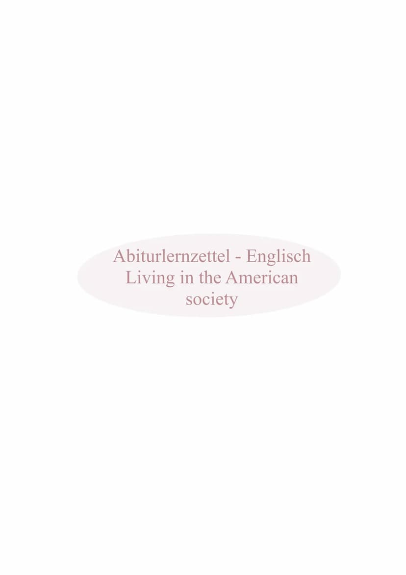 Abiturlernzettel - Englisch
Q1 Abiturlernzettel - Englisch
The USA - The Formation of
a Nation Q1.1 The USA - The Formation of Nation
Develo