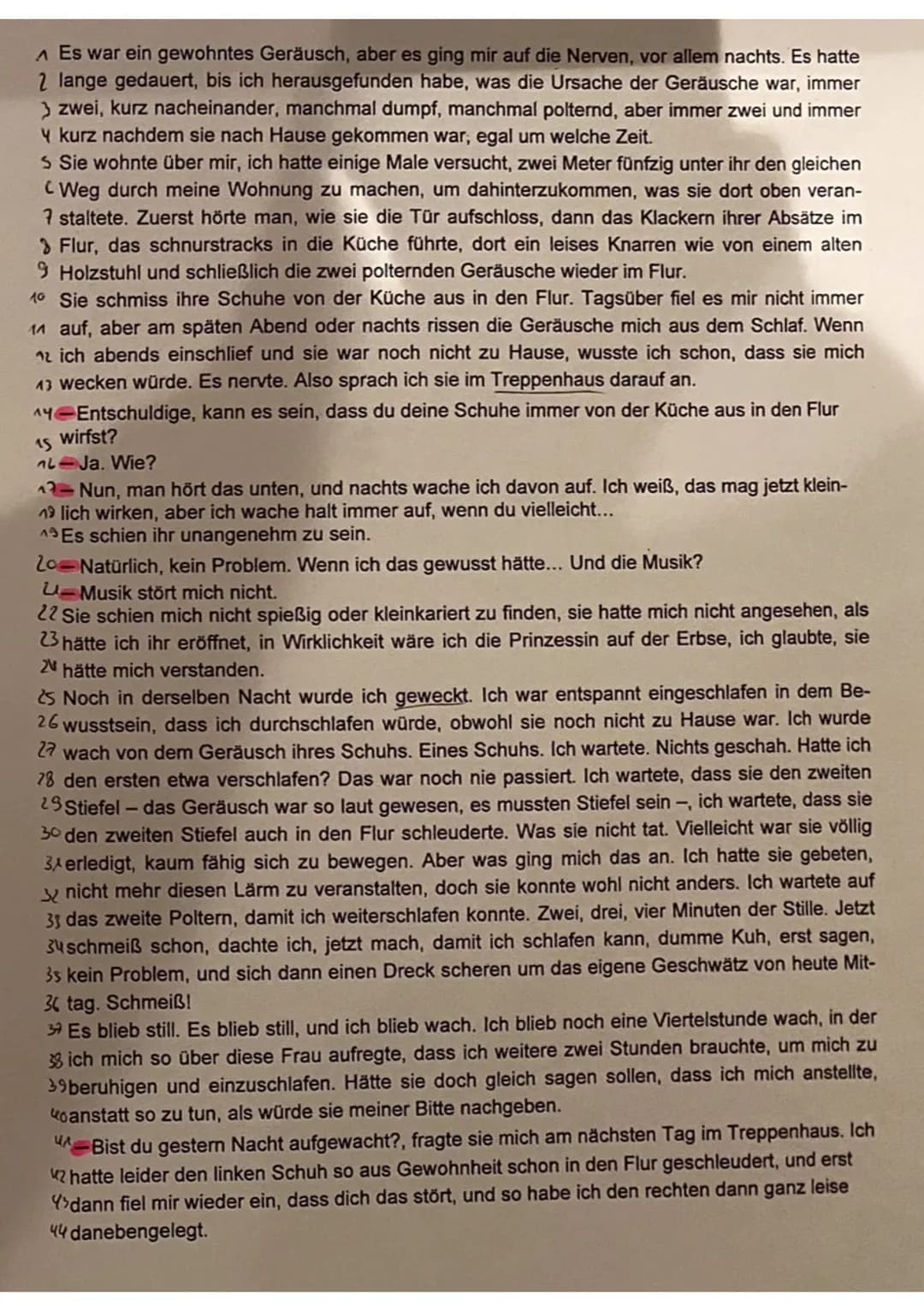 V.LVISVSU
UE: Kommunikation in literarischen Texten
Klausurtyp IA: Analyse eines literarischen Textes
Name: Mane Pleuger
Schreiben Sie auf S