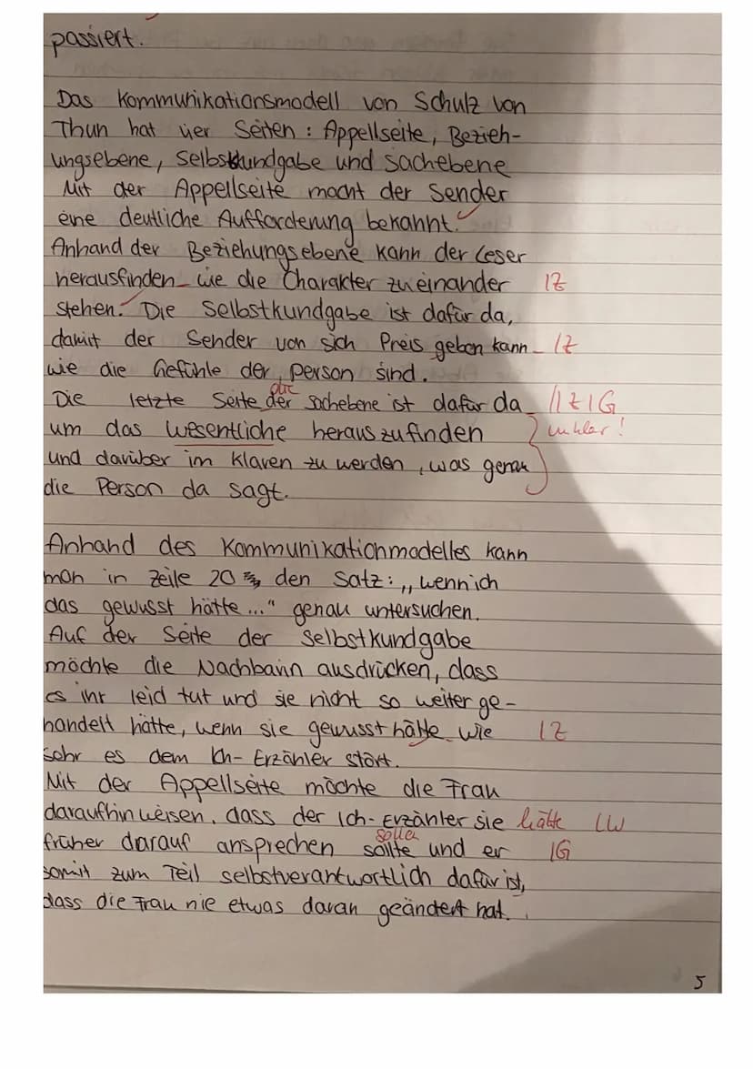 V.LVISVSU
UE: Kommunikation in literarischen Texten
Klausurtyp IA: Analyse eines literarischen Textes
Name: Mane Pleuger
Schreiben Sie auf S
