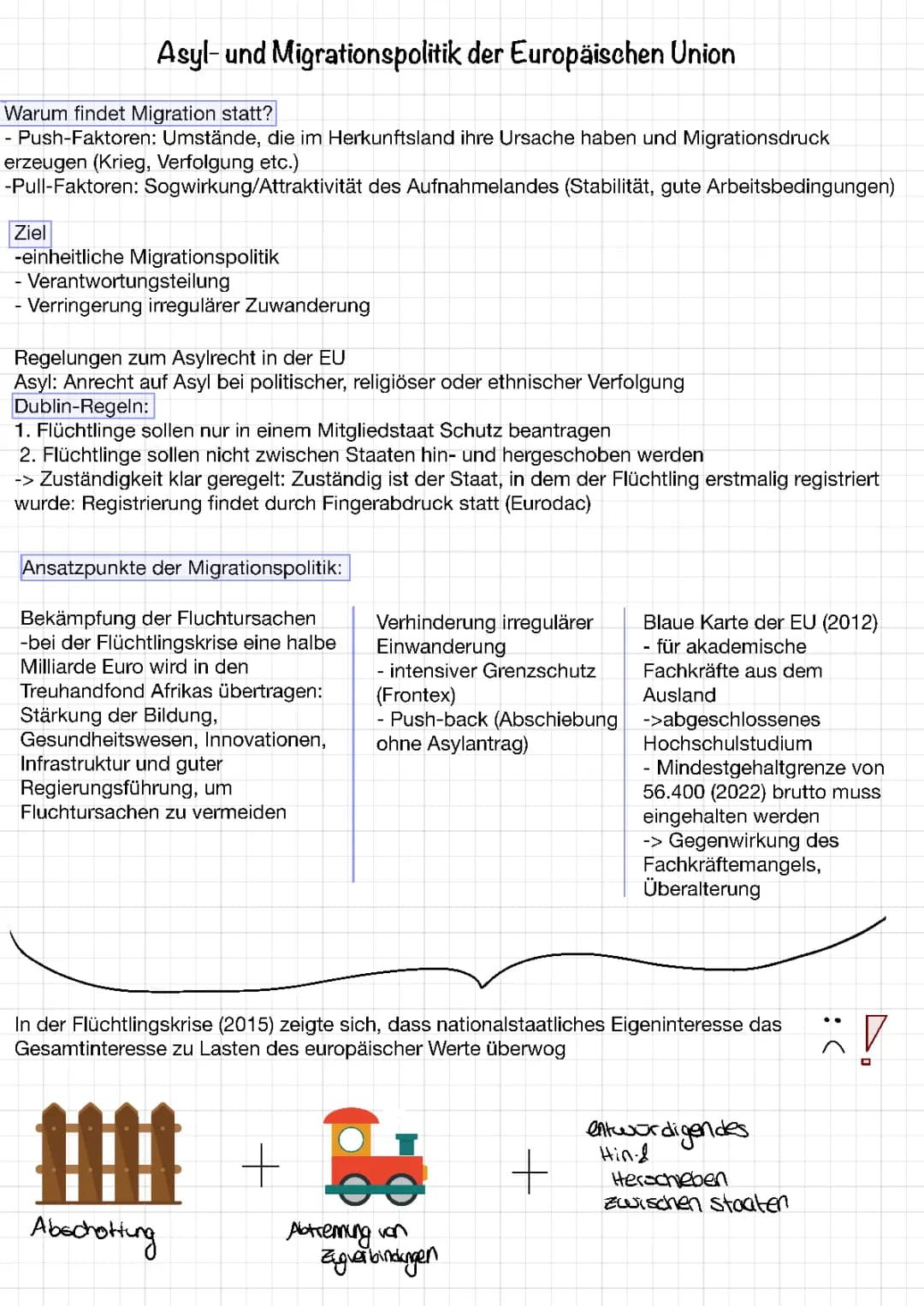 Asyl- und Migrationspolitik der EU