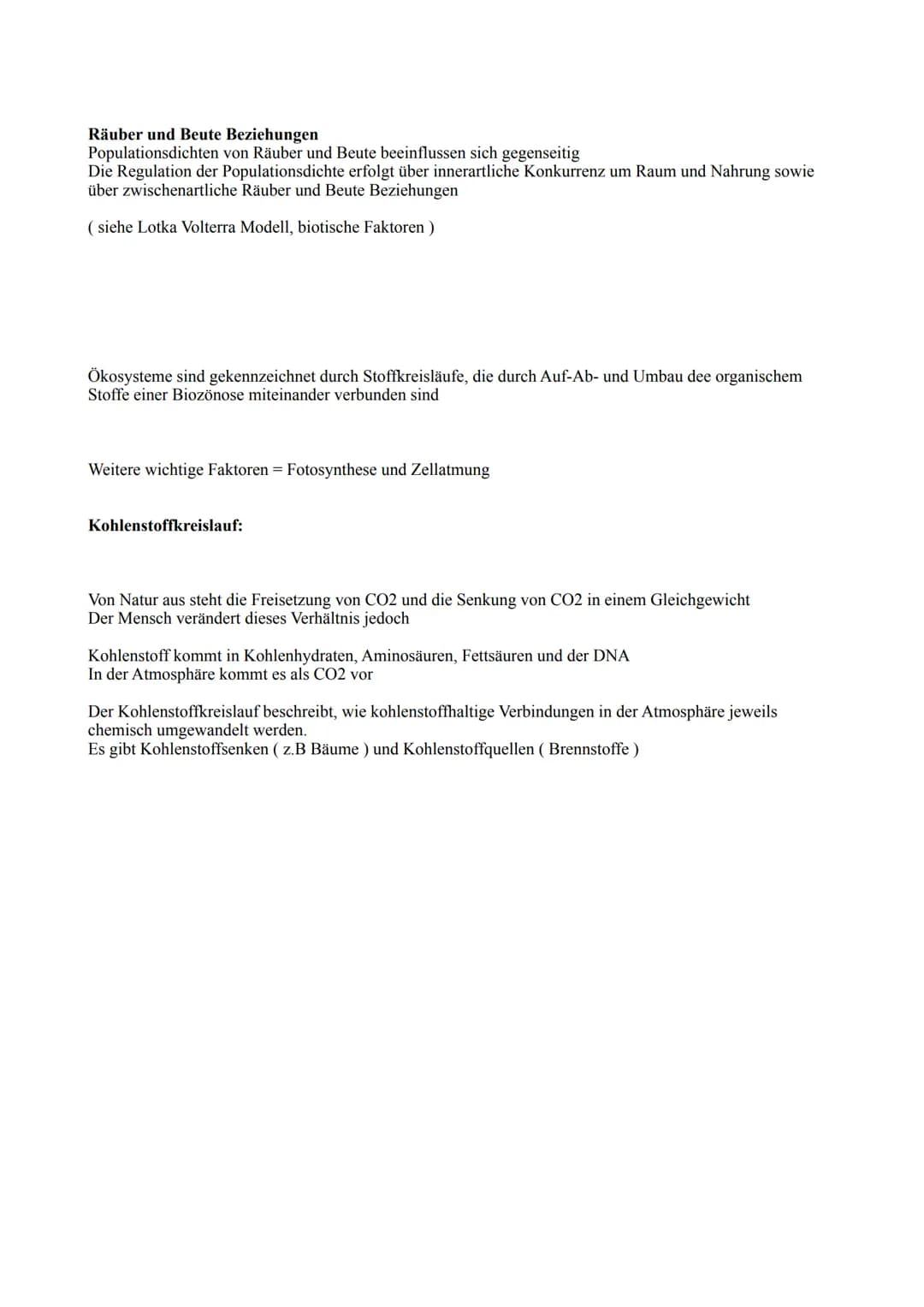 Themen:
1.Ökologie
2.
3.
4. Evolution
Biologie Abitur
1. Ökologie
Ökologie ist ein Teilbereich der Biologie der die Beziehungen von Organism