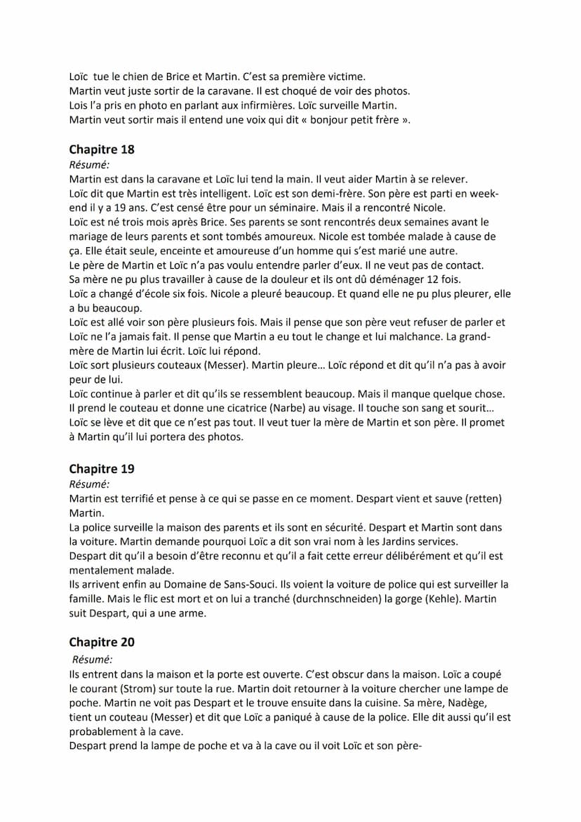 Frères de sang
Chapitre 1
Résumé:
Ils sont en train de manger et on sonne à la porte. Ils se demandent qui pourrait le déranger. Le père
ouv