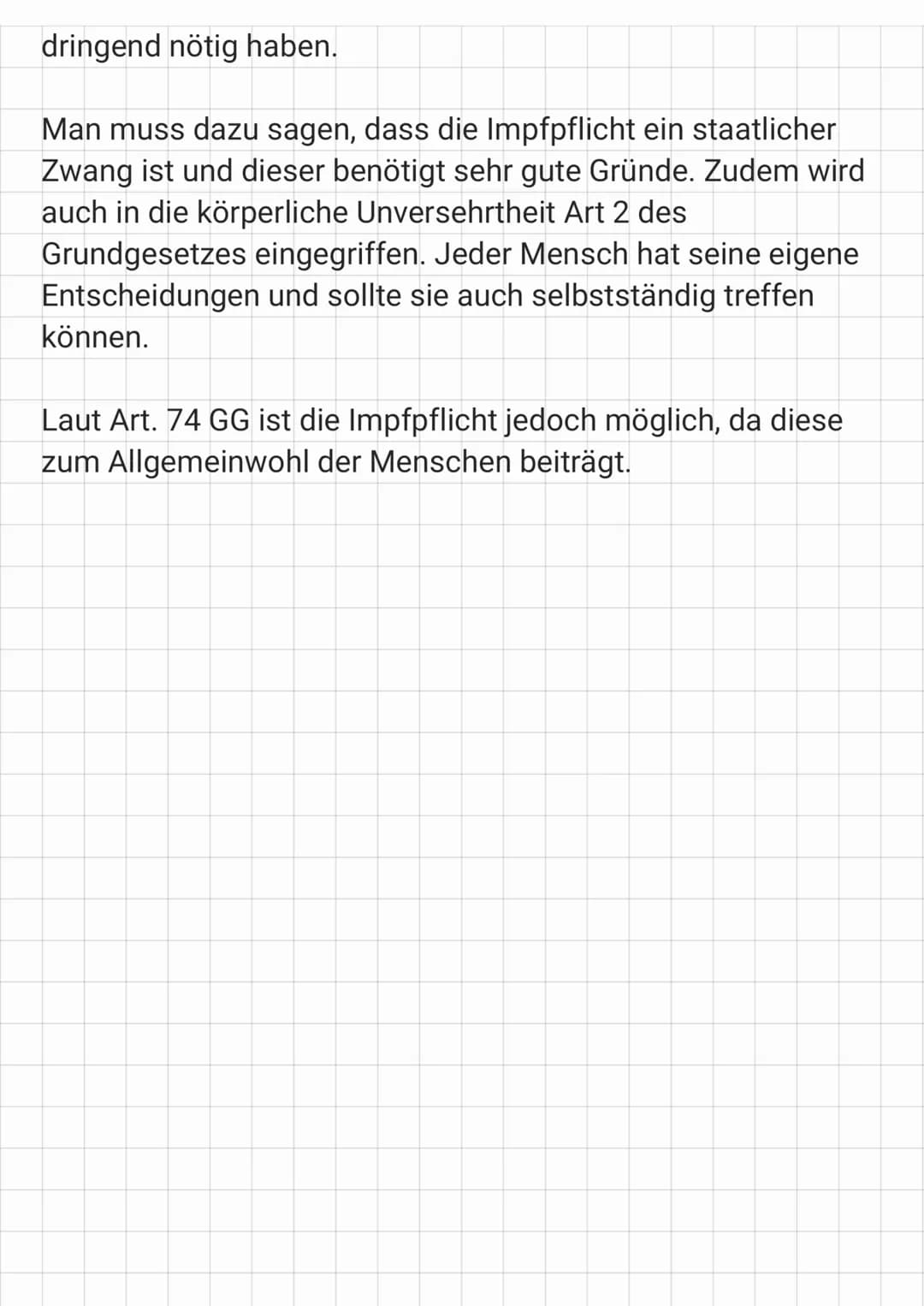 Pro- & Contra Impspflicht
PRO
CONTRA
- Selbstschutz + Fremdschutz
- schützt vor schwerem Verlauf
- Krankheit schlimmer als
Neben-
wirkungen 