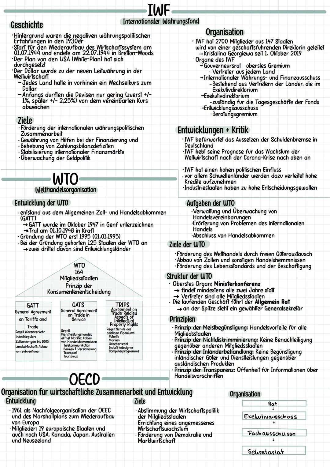 # IWF
Internationaler Währungsfond

Geschichte

*   Hintergrund waren die negativen währungspolitischen
    Erfahrungen in den 1930er
*   St