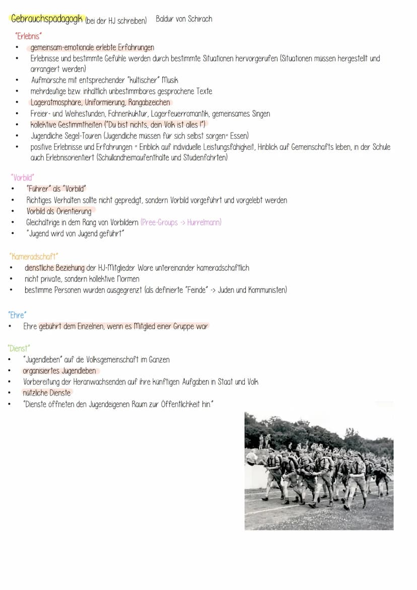 Erziehung in der NS-Zeit
ns-Ideologie
Rassenprinzip
Das Führerprinzip
.
die "arische Rasse steht über allen anderen
.
Rasse ist angeboren un