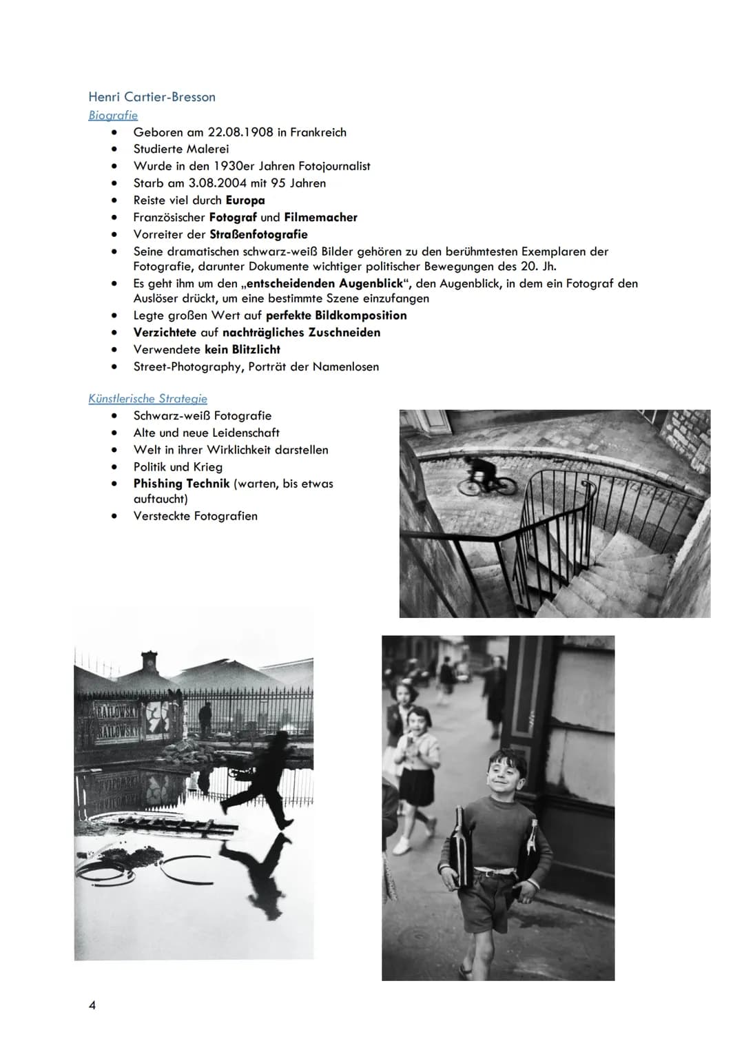 Kunst Q2
Q2.1 Ausdrucksmöglichkeiten von Fotografie - Hinterfragung der Wirklichkeit
Fotografiegeschichte,
Dokumentarische Fotografie
Defini