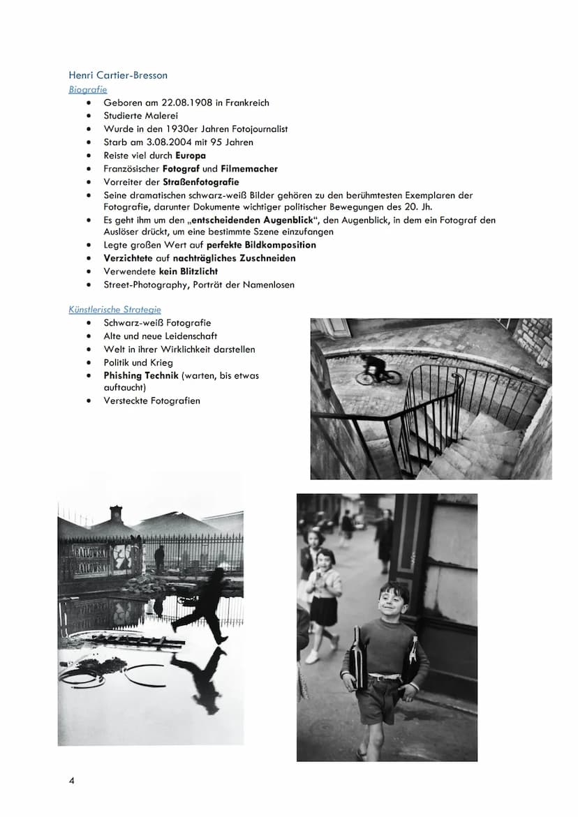 Kunst Q2
Q2.1 Ausdrucksmöglichkeiten von Fotografie - Hinterfragung der Wirklichkeit
Fotografiegeschichte,
Dokumentarische Fotografie
Defini