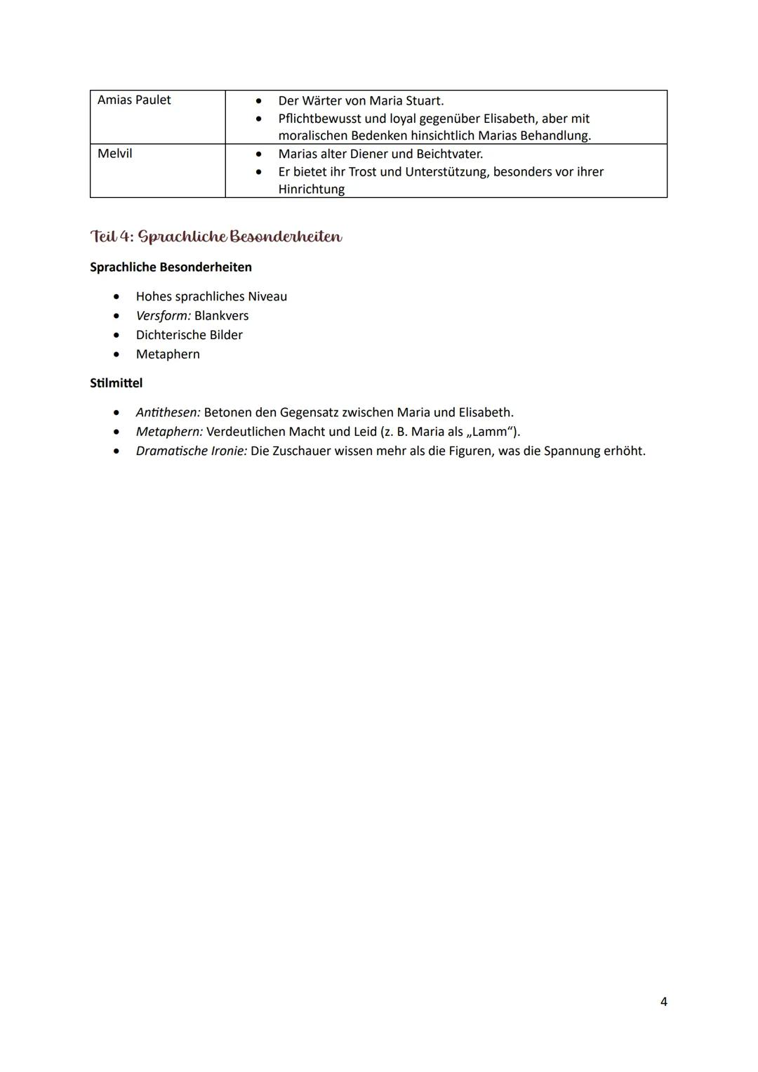 # Deutsch: Maria Stuart

Teil 1: Textexterne Bezüge

Historischer Hintergrund

- Maria Stuart, katholische Königin von Schottland, und Elisa