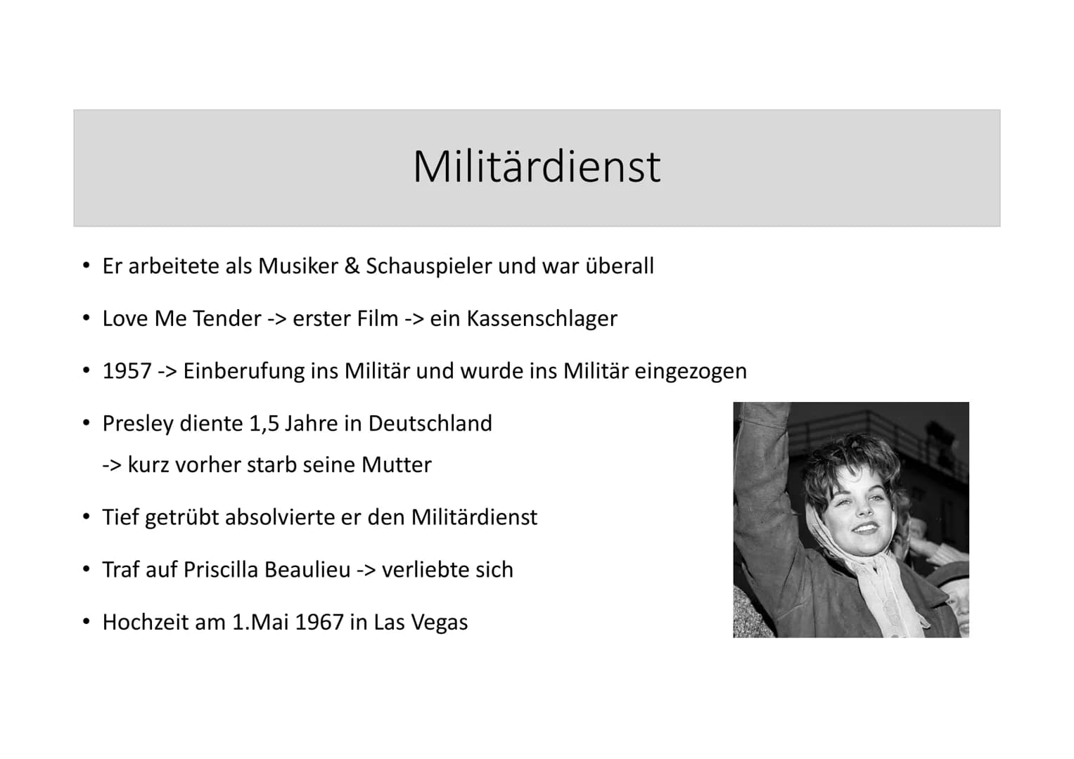 Elvis Presley
Referat von Angelina Elvis Presley
1) Wer ist Elvis Presley?
Elvis Presley wurde am 8. Januar 1935 in Tupelo, Mississippi, geb