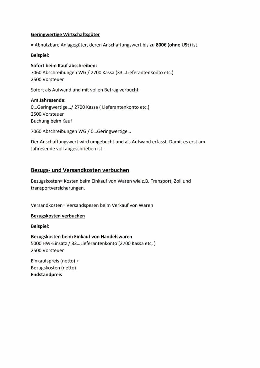 Einkauf und Verkauf verbuchen
Einkauf
5000 HW-Einsatz / 33.... Lieferantenkonto
2500 Vorsteuer
Warenrücksendung
33... Lieferantenkonto / 500