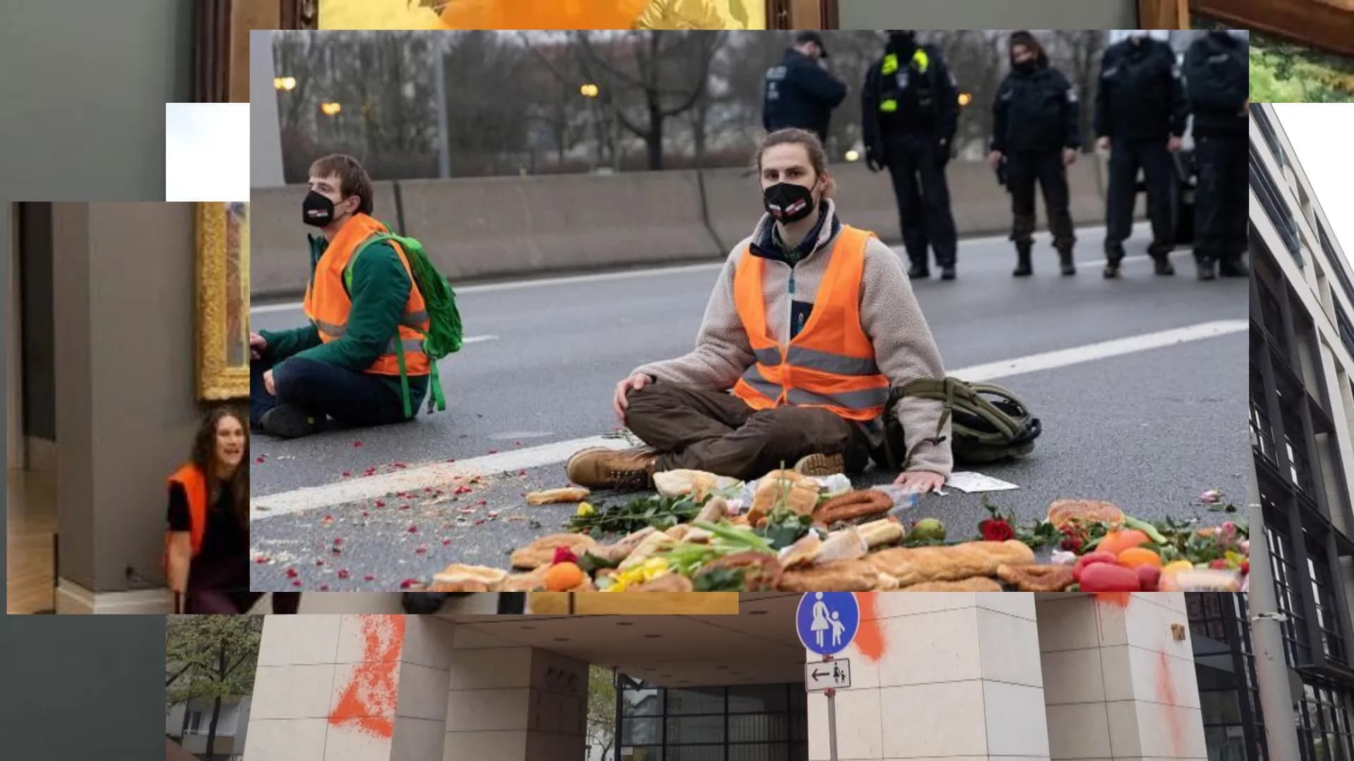 Die "Klima
Kleber"
Klimaaktivisten der "letzten Generation"
04. November 2022 Gliederung
01.
03.
Situation
W-Fragen
Reaktionen
Pro/Contra
02