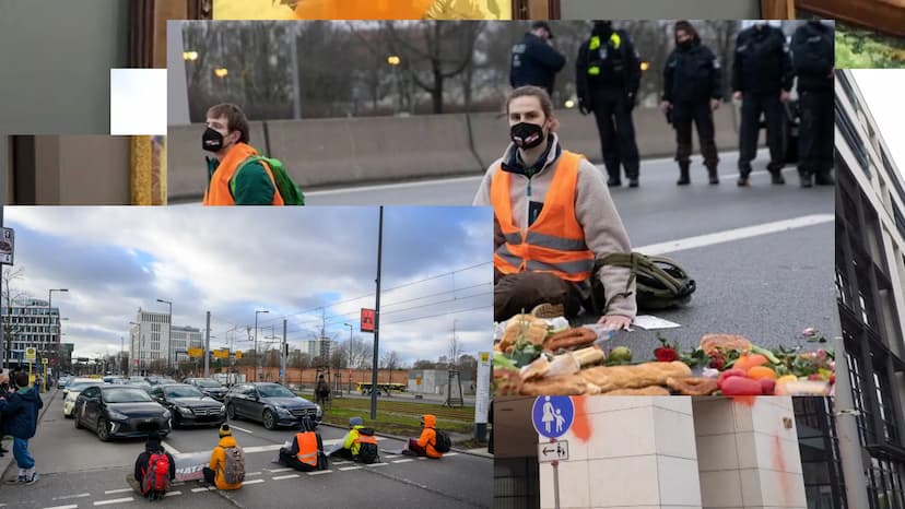 Die "Klima
Kleber"
Klimaaktivisten der "letzten Generation"
04. November 2022 Gliederung
01.
03.
Situation
W-Fragen
Reaktionen
Pro/Contra
02