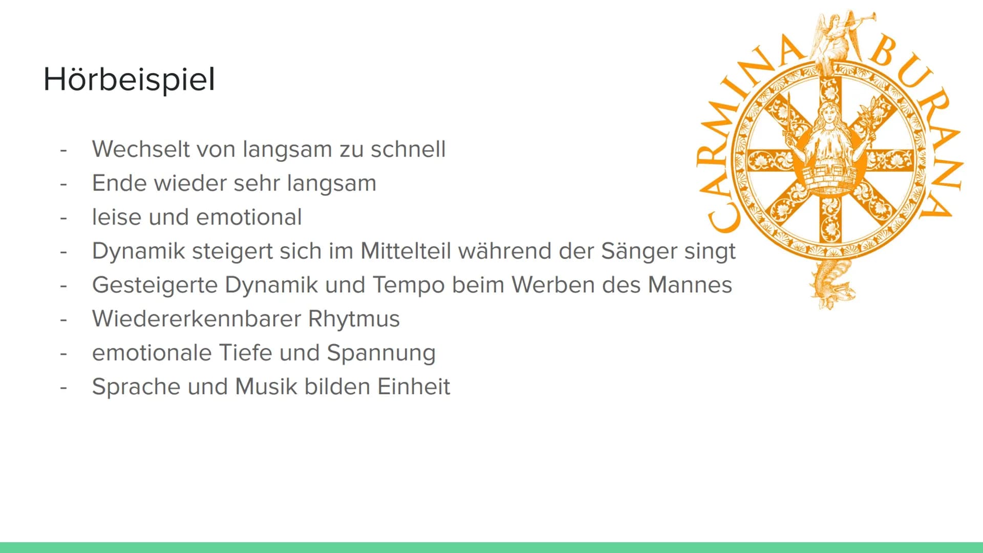 Die besondere Stellung von
Carmina Burana im Leben und
Werk Carl Orff's
Von Gliederung
1.
-
-
2.
-
-
3.
4.
Carl Orff
Leben
Hörbeispiel: cour