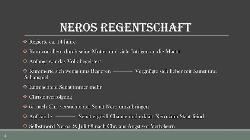 1
Wer war Nero?
Wer war Sueton?
NELE SCHUNK
IMP.VI
9℃
Jesus.ch
nybooks.com Lucius Domitius Ahenobarbus (Nero)
NERO UND SUETON
Geboren: 37 n.