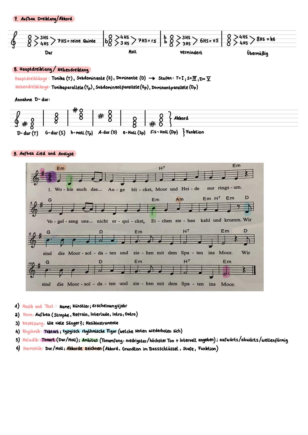 # Analyse

1. Violinschlüssel/Bassschlüssel

2:

cdef
. . . . . . . . . .
FGAHcdefgahc'
hc"

2. Notenwerte und Pausen

Ganze
Halbe
Viertel
A