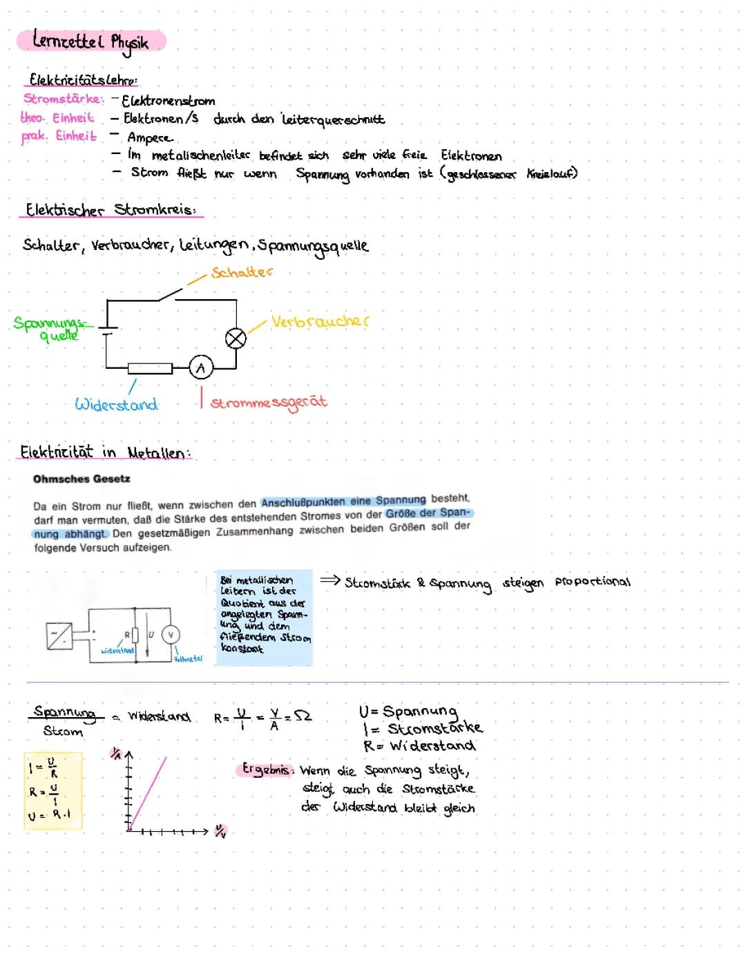 Elektrizitätslehre