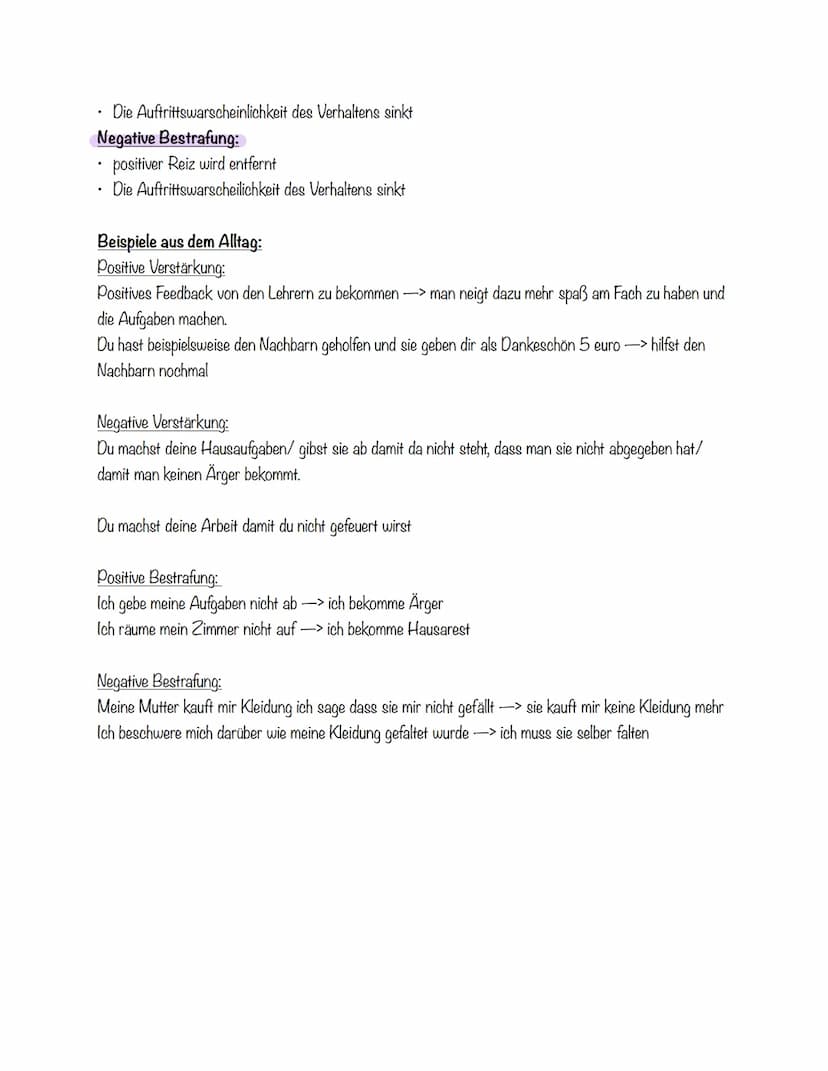 Beispiel: Skinnier-Box
Versuch 1:
Versuch 2
//|\\\\
Positive Verstärkung:
Die Auftrittswarscheinlichkeit des Verhaltens steigt
wirkt als Bel