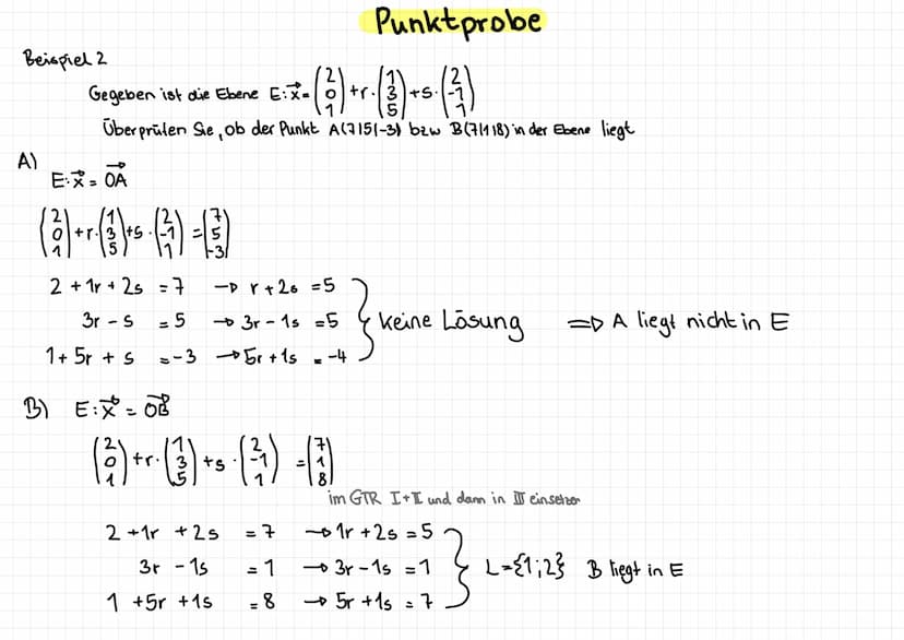 Vektoren Gauß-Verfahren und Lösungsmengen
8 18
I·(-2) + [
구
-3 -2
24
1
-6
-4
-2 -14
나
74
-5
ㅋ
-2.8. -44
-
1
2
4 16
22
ㅍ·2+Ⅱ
3
1 O
·3
-2
。 4
