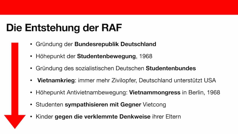 Die Entstehung der RAF
Luna Malik, Giada Cerri Gliederung
●
●
Was war die RAF?
Wer waren die Gründer?
Die Entstehung Was war die RAF?
●
●
,,