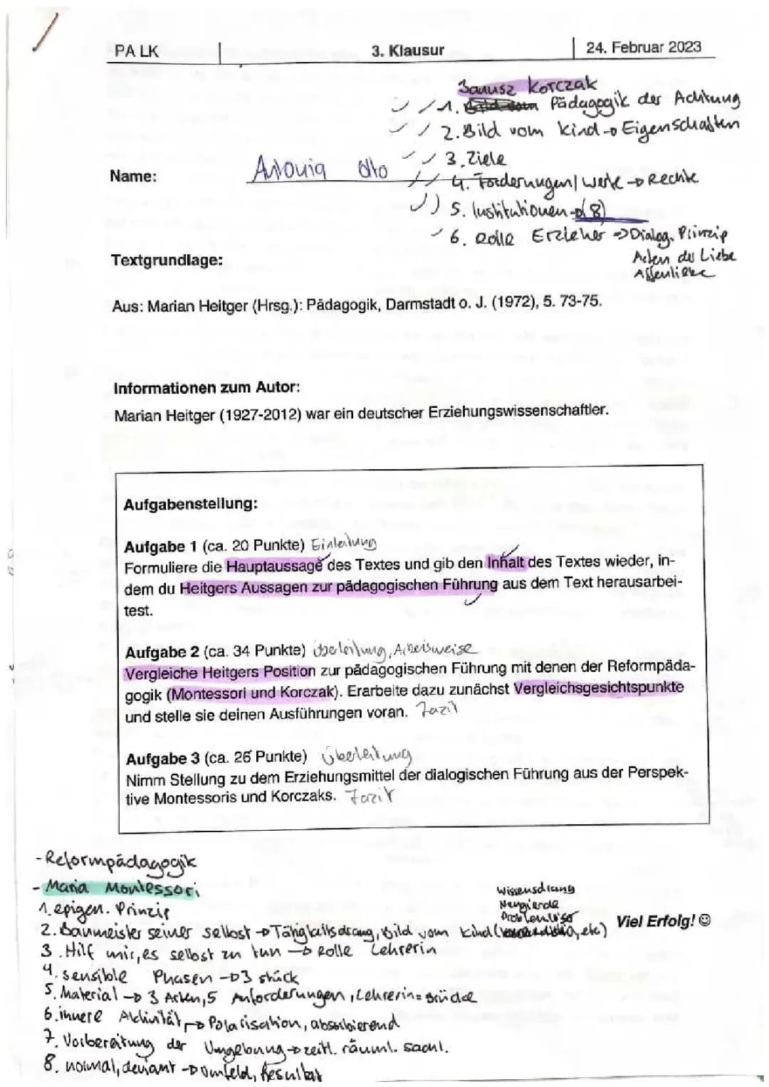 Montessori-Pädagogik: 10 Grundsätze kurz erklärt