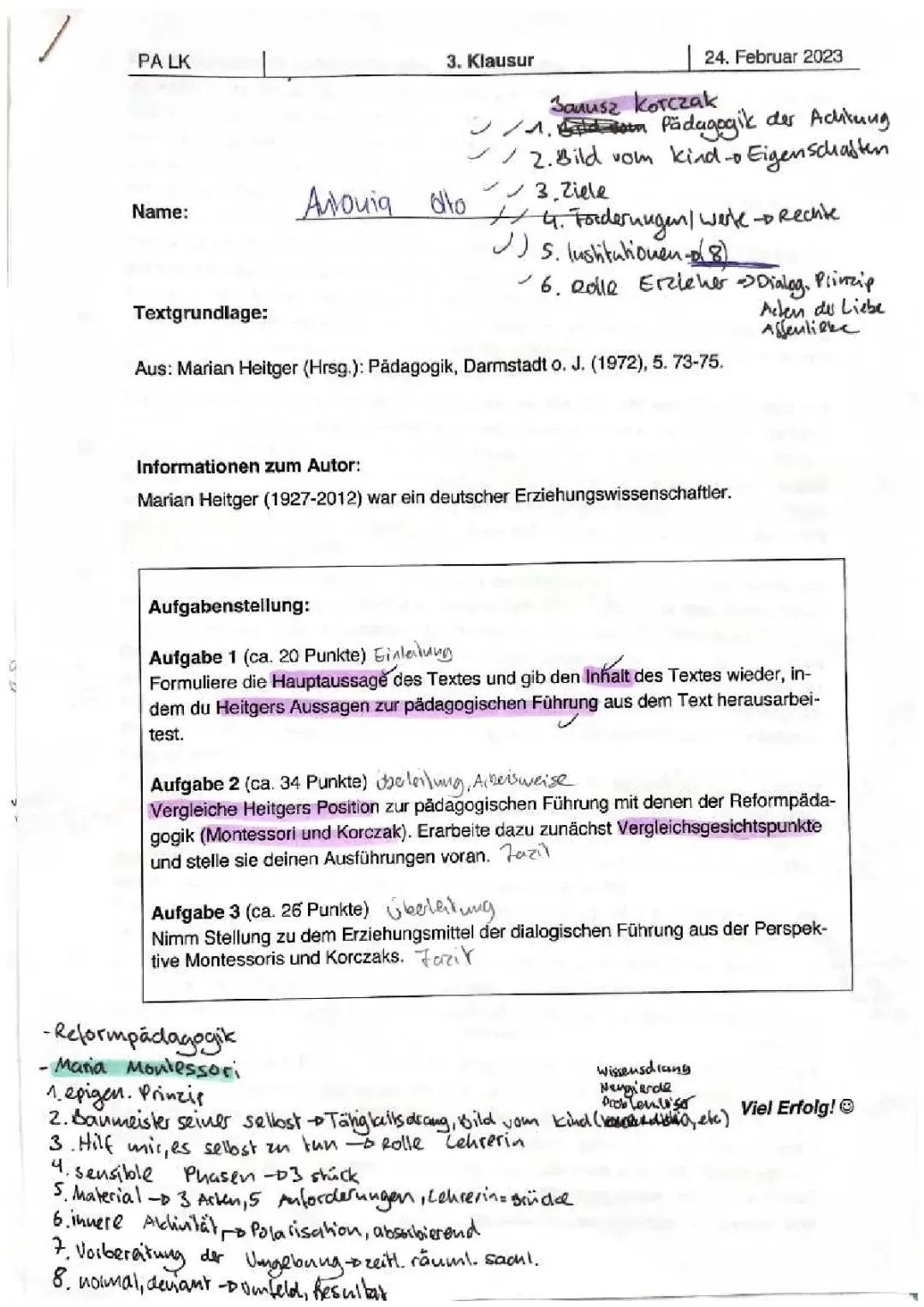 Montessori-Pädagogik: 10 Grundsätze kurz erklärt