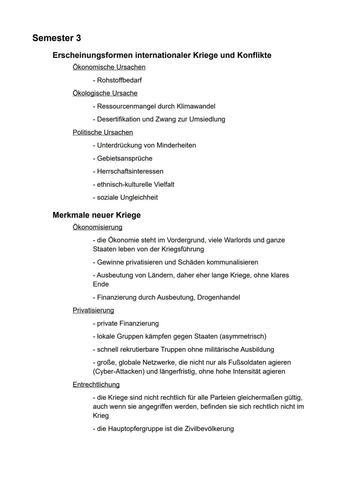 Politik-Wirtschaft
gA
Semester 3
- Friedenssicherung als nationale und
internationale Herausforderung -
Semester 4
- Chancen und Risiken wel