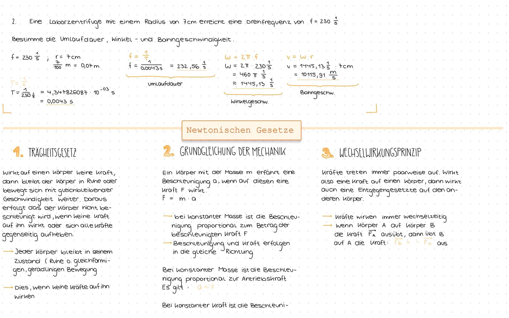 Gleichförmige Kreisbewegung

Formel für den Umfang U eines kreises: $U = 2\pi. \Gamma.$
Formel für die Banngeschwindigkeit v $V= \frac{\Delt