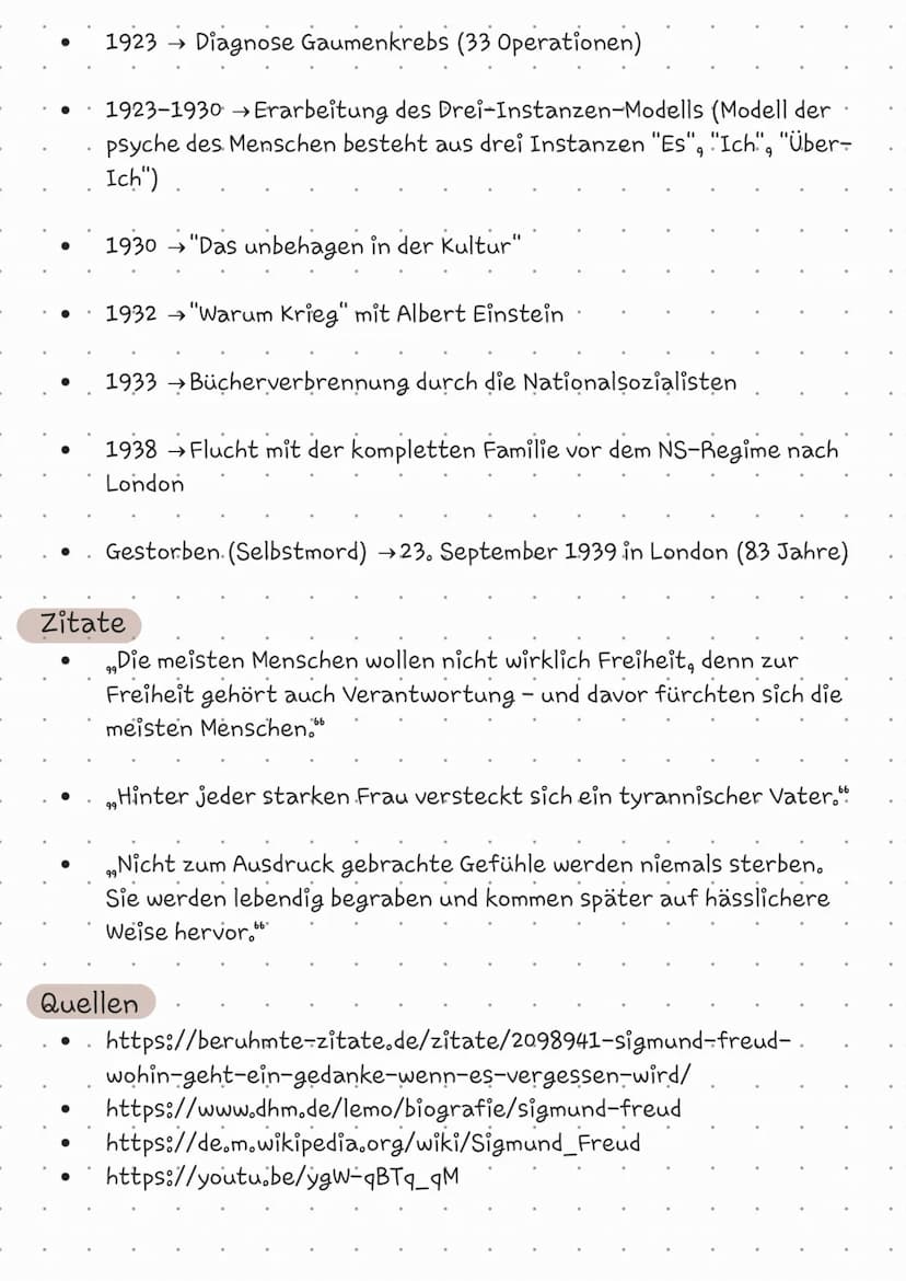 Lebenslauf
Geboren→ 6. Mai 1856 in Freiberg
1873-1885 →Medizinstudent in Wien & Professor als
Neuropathologe
1880 1 Jahr Militärdienst
1882-