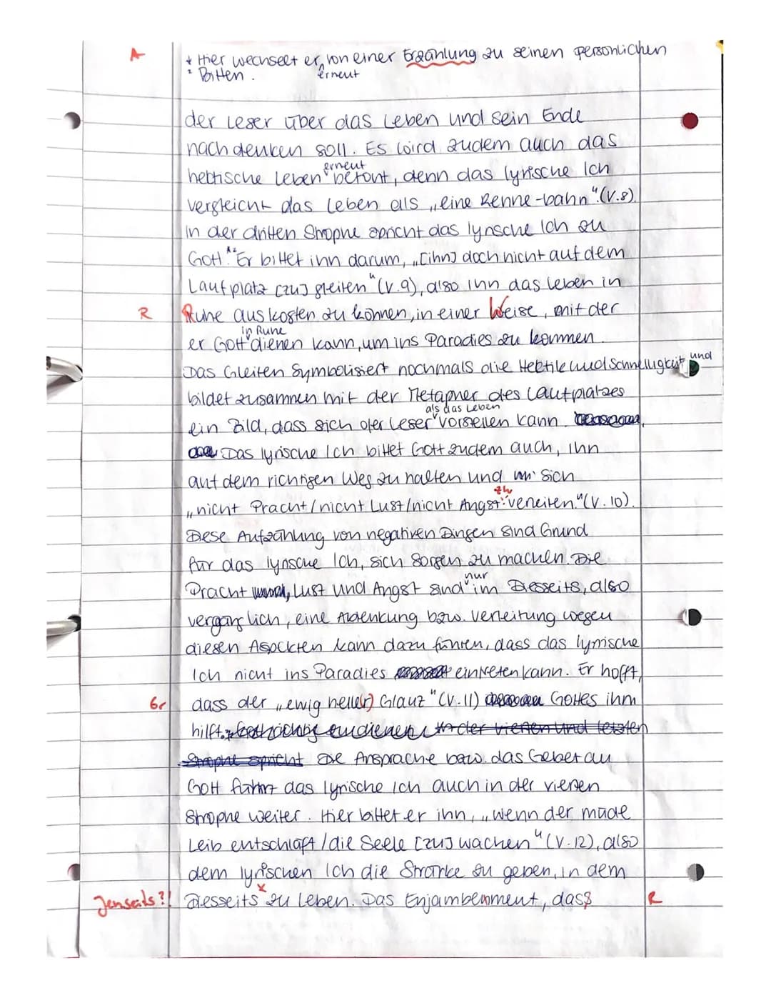 Name:
Manam
Textinterpretation: Andreas Gryphius: Abend (1650)
Einleitung und Überleitung zum Hauptteil
Einleitungssätze: Textsorte, Autor, 