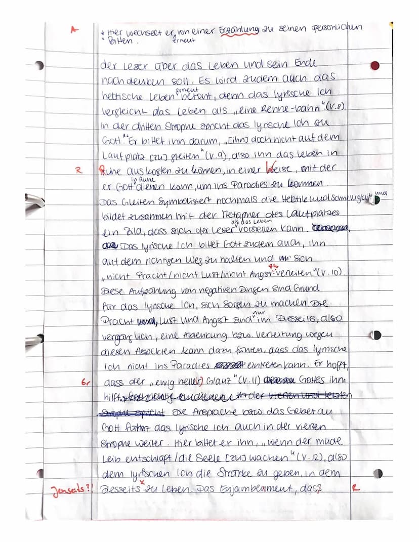 Name:
Manam
Textinterpretation: Andreas Gryphius: Abend (1650)
Einleitung und Überleitung zum Hauptteil
Einleitungssätze: Textsorte, Autor, 