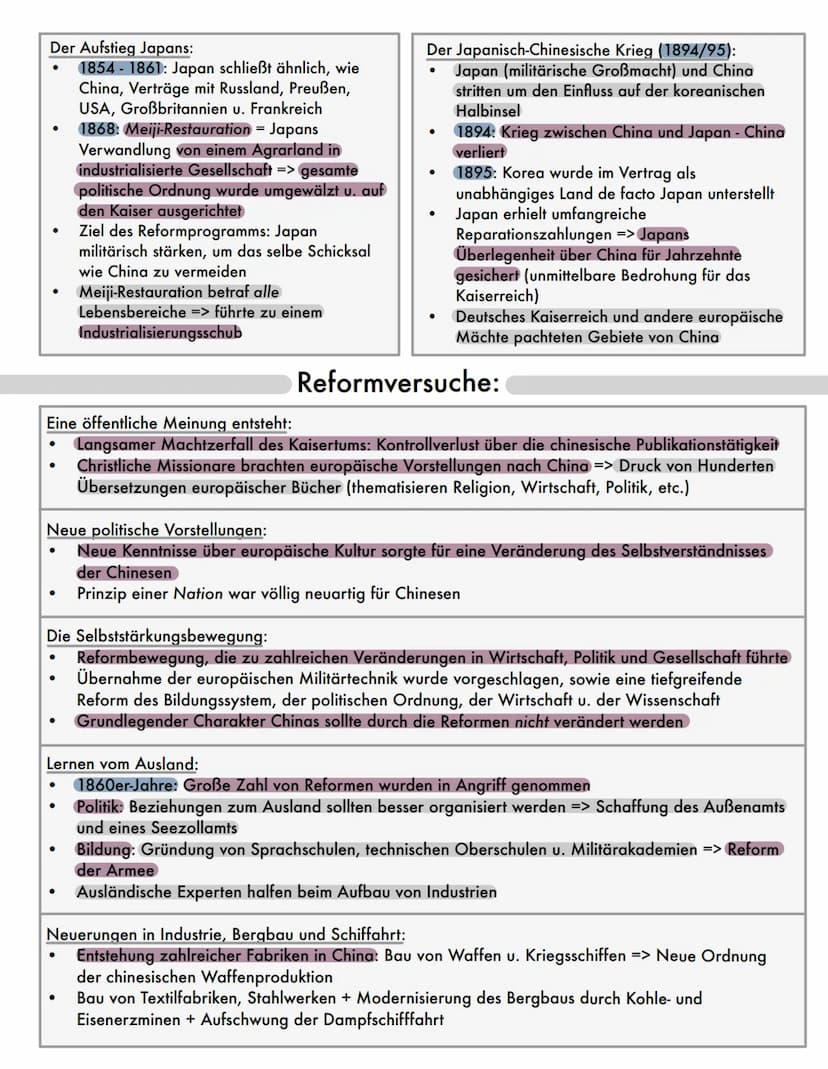 Das Kanton-System:
16. Jahrhundert: Europäer fangen an in China Waren zu kaufen und verkaufen
1644: Beginn der Qing-Herrschaft
●
●
●
●
●
●
D