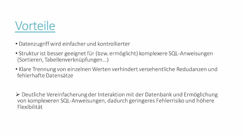 Datenbanken verbessern
durch Normalformen
von Maja Spiaczka Inhaltsverzeichnis
• Wort-Erklärungen
●
• Datenredudanz
• Normalisierung von Dat
