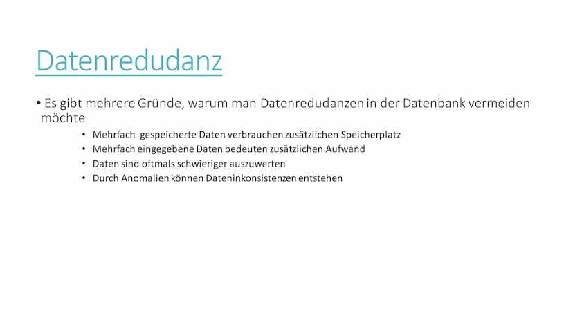 Datenbanken verbessern
durch Normalformen
von Maja Spiaczka Inhaltsverzeichnis
• Wort-Erklärungen
●
• Datenredudanz
• Normalisierung von Dat