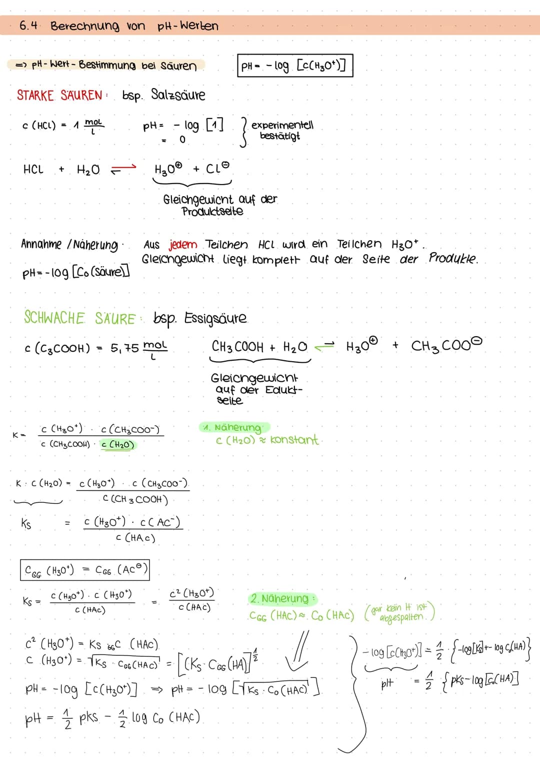 Säure &
Base Reaktionen
-KAPITEL 6- 6.1
Das Brønsted Konzept
=> Svante Arrhenius
HCL + H₂0
H₂SO4 + 2H₂O
CL + H₂00
SO 4 + 2 H30Ⓡ
CH3COOH + H₂