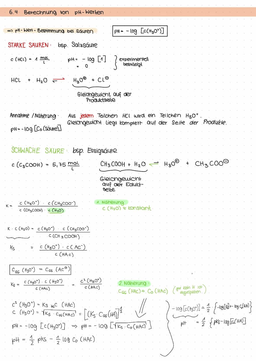 Säure &
Base Reaktionen
-KAPITEL 6- 6.1
Das Brønsted Konzept
=> Svante Arrhenius
HCL + H₂0
H₂SO4 + 2H₂O
CL + H₂00
SO 4 + 2 H30Ⓡ
CH3COOH + H₂