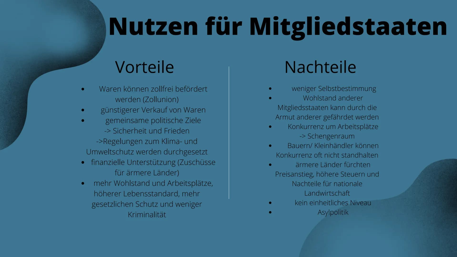 Arwin Erkin
Sowi Q2
EUROPÄISCHE
UNION
Geschichte der Wirtschafts-und Währungsunion INHALTSVERZEICHNIS
1. Allgemeine Informationen
2. Mitglie