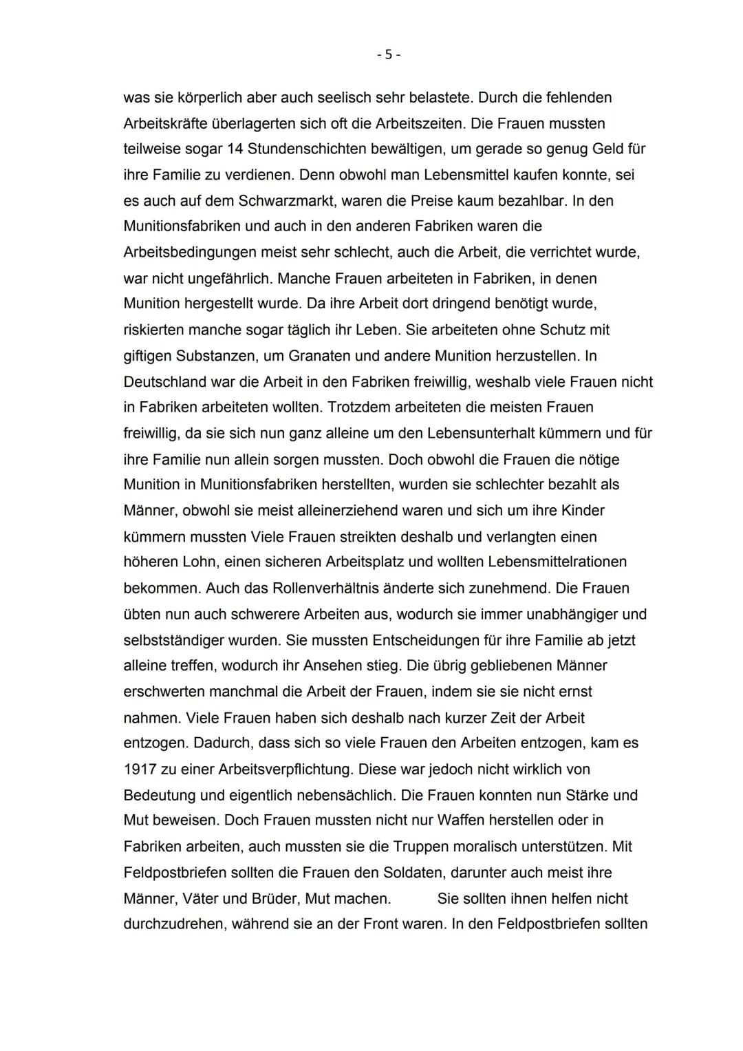 Kopernikus-Gymnasium Blankenfelde-
Mahlow
Facharbeit im Wahlpflichtfach Geschichte
Alltag im Ersten und Zweiten
Weltkrieg
Vergleichen Sie da
