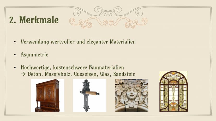 JUGENDSTIL
ART NOUVEAU
Trang Le Thi Minh 12b Kunst 2
2 Gliederung
1. Entstehung
2. Merkmale
3. Architektur
4. Handwerk
5. Mode,Edwardian“
6.