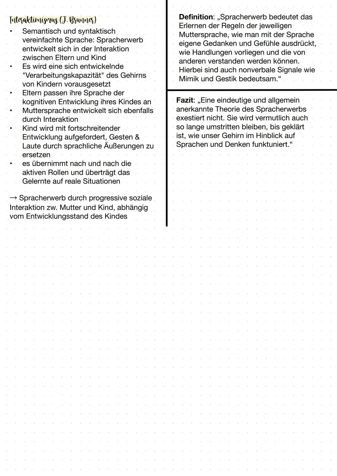 ●
Spracherwerbsmodelle
Behaviorismus (Burrhus F. Skinner)
Theorie der 1950er Jahre
Mensch erwirbt Sprache durch typischen
Lernprozess → durc