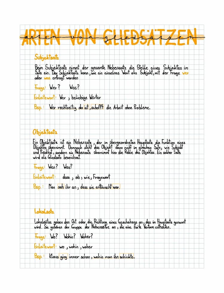Know Gliedsätze  thumbnail