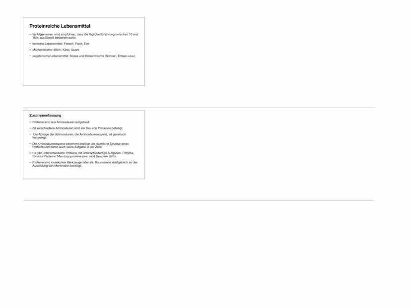 Proteine (Eiweiße)
Posterpräsentation
Inhaltsverzeichnis
• Definition
Der Aufbau von Proteine
Entstehung der Proteine
• Die Hierarchie der S