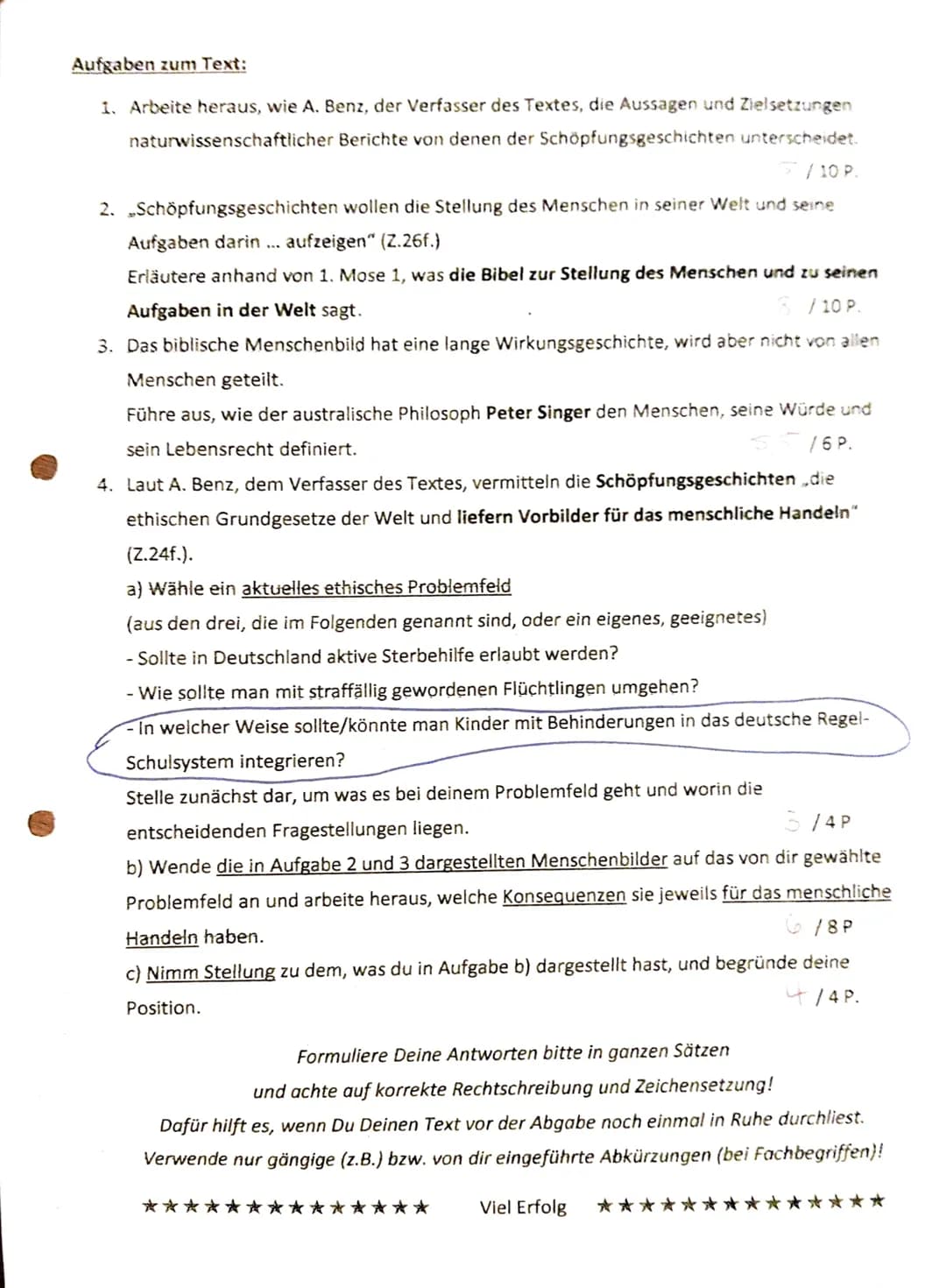 10
11
12
13
Text:
1 Die verschiedenartigen Zielsetzungen und Aussagen naturwissenschaftlicher und religiöser
2 Entstehungsberichte sind kaum