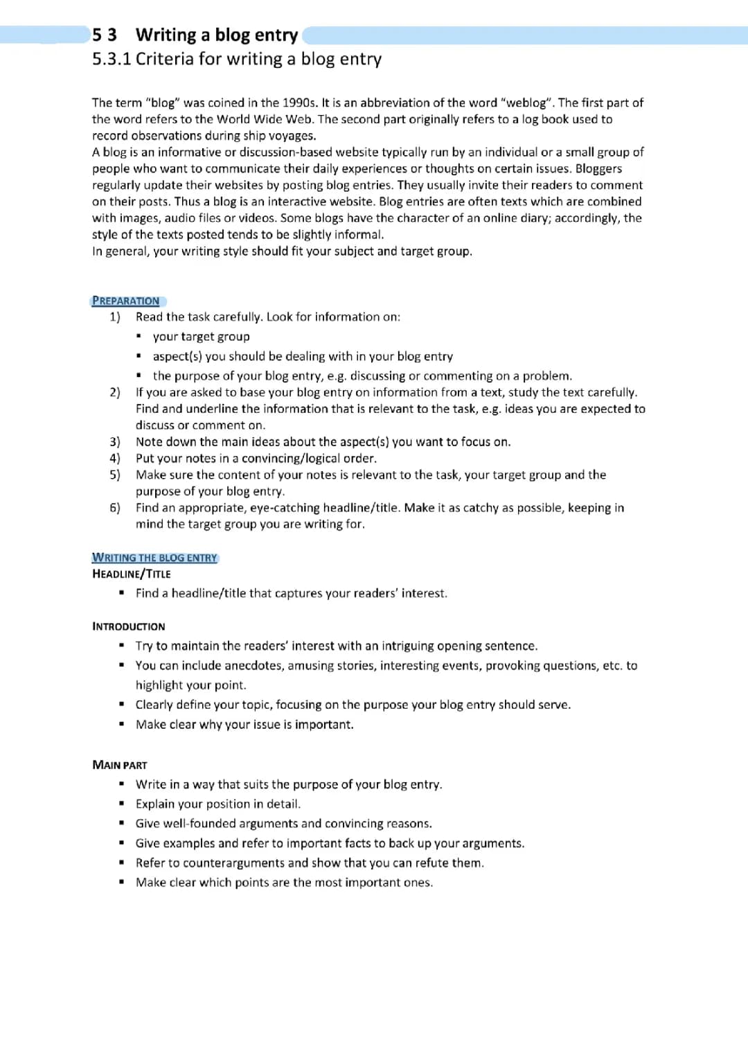 How to Write a Blog Entry: Examples and Simple Guides for School